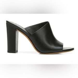 Vince Hanna Asymmetrical Leather High Heel Sandals